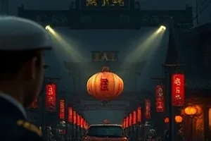 《桥下的人们》封面：高架桥墩下临时搭建的修理摊与折叠椅